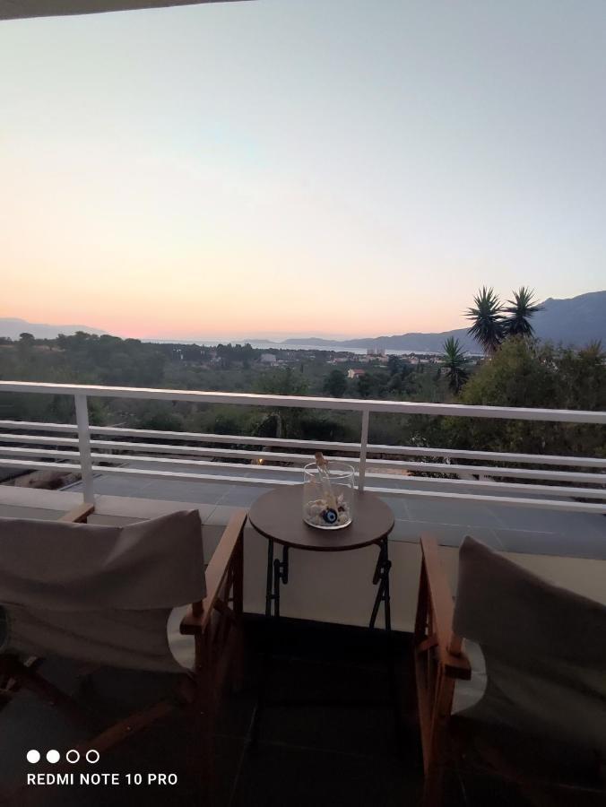 Andrew'S Sunset View Apartment Lutráki Kültér fotó